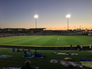 Sunset at Werner Park, Home of the Omaha Stormchasers